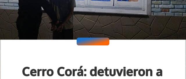 Cerro Corá: detuvieron a un hombre y recuperaron objetos robados en dos hechos delictivos